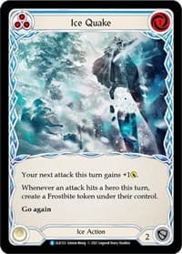 Ice Quake (Blue) - Tales of Aria - Flesh and Blood TCG card
