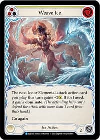 Weave Ice (Yellow) - Tales of Aria - Flesh and Blood TCG card