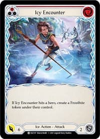 Icy Encounter (Red) - Tales of Aria - Flesh and Blood TCG card