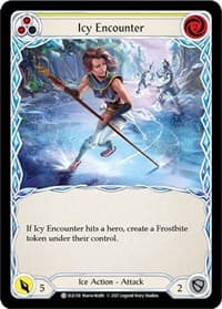 Icy Encounter (Yellow) - Tales of Aria - Flesh and Blood TCG card