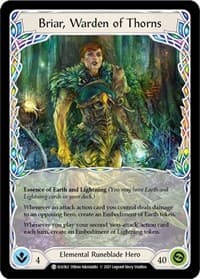 Briar, Warden of Thorns // Briar - Tales of Aria - Flesh and Blood TCG card
