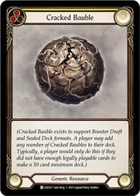 Cracked Bauble - Tales of Aria - Flesh and Blood TCG card