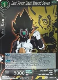 Dark Power Black Masked Saiyan (Gen Con 2019) - Promotion Cards - Dragon Ball Super: Masters card