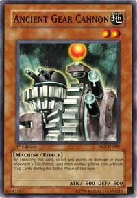 Ancient Gear Cannon - Shadow of Infinity - YuGiOh card