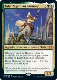 Kyler, Sigardian Emissary - Commander: Innistrad: Midnight Hunt - Magic: The Gathering card