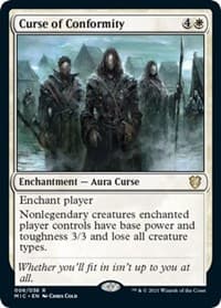 Curse of Conformity - Commander: Innistrad: Midnight Hunt - Magic: The Gathering card