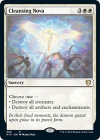 Cleansing Nova - Commander: Innistrad: Midnight Hunt - Magic: The Gathering card