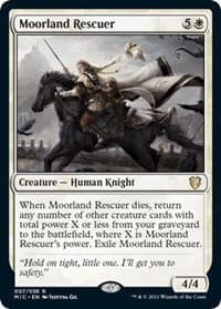 Moorland Rescuer - Commander: Innistrad: Midnight Hunt - Magic: The Gathering card