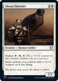 Abzan Falconer - Commander: Innistrad: Midnight Hunt - Magic: The Gathering card