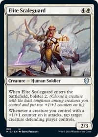 Elite Scaleguard - Commander: Innistrad: Midnight Hunt - Magic: The Gathering card