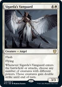 Sigarda's Vanguard - Commander: Innistrad: Midnight Hunt - Magic: The Gathering card