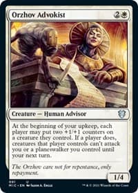 Orzhov Advokist - Commander: Innistrad: Midnight Hunt - Magic: The Gathering card