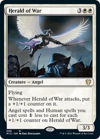 Herald of War - Commander: Innistrad: Midnight Hunt - Magic: The Gathering card