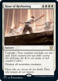 Hour of Reckoning - Commander: Innistrad: Midnight Hunt - Magic: The Gathering card