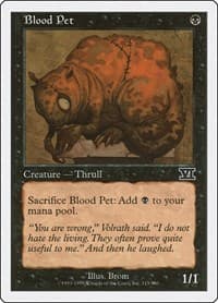 Blood Pet - Classic Sixth Edition - Magic: The Gathering card