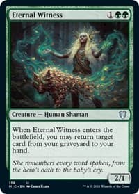 Eternal Witness - Commander: Innistrad: Midnight Hunt - Magic: The Gathering card