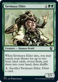 Yavimaya Elder - Commander: Innistrad: Midnight Hunt - Magic: The Gathering card