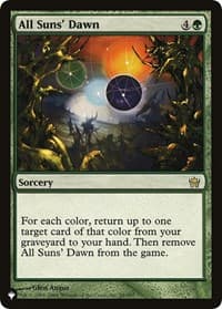 All Suns' Dawn - The List Reprints - Magic: The Gathering card