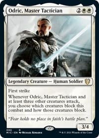 Odric, Master Tactician - Commander: Innistrad: Midnight Hunt - Magic: The Gathering card