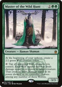 Master of the Wild Hunt - The List Reprints - Magic: The Gathering card