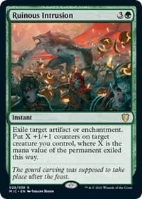 Ruinous Intrusion - Commander: Innistrad: Midnight Hunt - Magic: The Gathering card