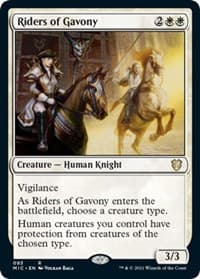 Riders of Gavony - Commander: Innistrad: Midnight Hunt - Magic: The Gathering card