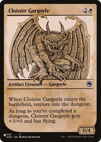 Cloister Gargoyle (Showcase) - The List Reprints - Magic: The Gathering card
