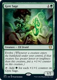 Gyre Sage - Commander: Innistrad: Midnight Hunt - Magic: The Gathering card