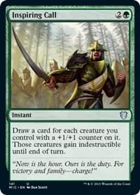 Inspiring Call - Commander: Innistrad: Midnight Hunt - Magic: The Gathering card