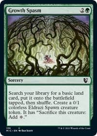 Growth Spasm - Commander: Innistrad: Midnight Hunt - Magic: The Gathering card