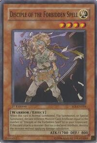 Disciple of the Forbidden Spell - Shadow of Infinity - YuGiOh card