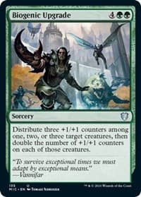 Biogenic Upgrade - Commander: Innistrad: Midnight Hunt - Magic: The Gathering card