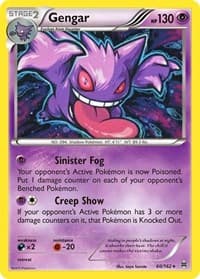 Gengar - 60/162 (Cosmos Holo) - Miscellaneous Cards & Products - Pokemon card