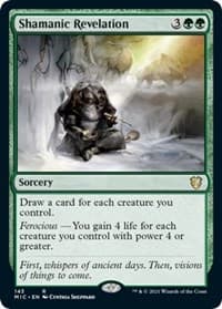 Shamanic Revelation - Commander: Innistrad: Midnight Hunt - Magic: The Gathering card