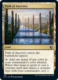 Path of Ancestry - Commander: Innistrad: Midnight Hunt - Magic: The Gathering card