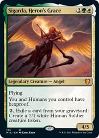 Sigarda, Heron's Grace - Commander: Innistrad: Midnight Hunt - Magic: The Gathering card