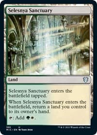Selesnya Sanctuary - Commander: Innistrad: Midnight Hunt - Magic: The Gathering card