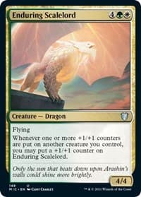Enduring Scalelord - Commander: Innistrad: Midnight Hunt - Magic: The Gathering card