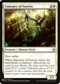 Emissary of Sunrise - The List Reprints - Magic: The Gathering card