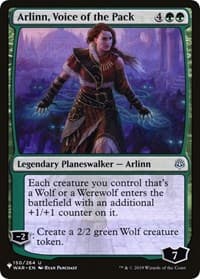 Arlinn, Voice of the Pack - The List Reprints - Magic: The Gathering card