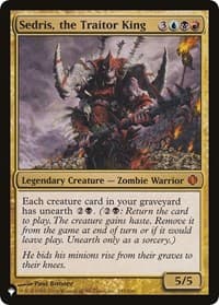 Sedris, the Traitor King - The List Reprints - Magic: The Gathering card