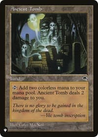 Ancient Tomb - The List Reprints - Magic: The Gathering card