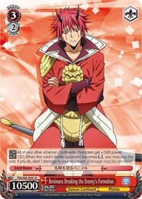 Benimaru Breaking the Enemy's Formation - That Time I Got Reincarnated as a Slime Vol.2 - Weiss Schwarz card