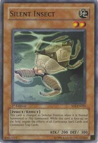 Silent Insect - Shadow of Infinity - YuGiOh card