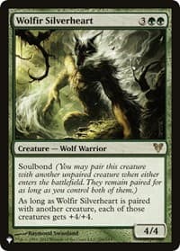 Wolfir Silverheart - The List Reprints - Magic: The Gathering card