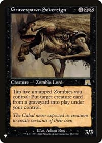 Gravespawn Sovereign - The List Reprints - Magic: The Gathering card