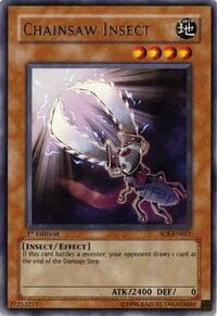 Chainsaw Insect - Shadow of Infinity - YuGiOh card