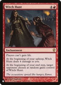 Witch Hunt - The List Reprints - Magic: The Gathering card