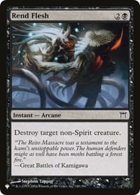 Rend Flesh - The List Reprints - Magic: The Gathering card
