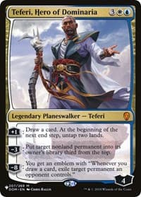 Teferi, Hero of Dominaria - The List Reprints - Magic: The Gathering card